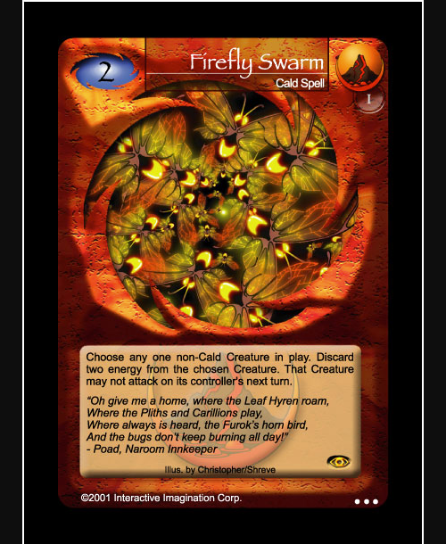 Firefly Swarm - Foil